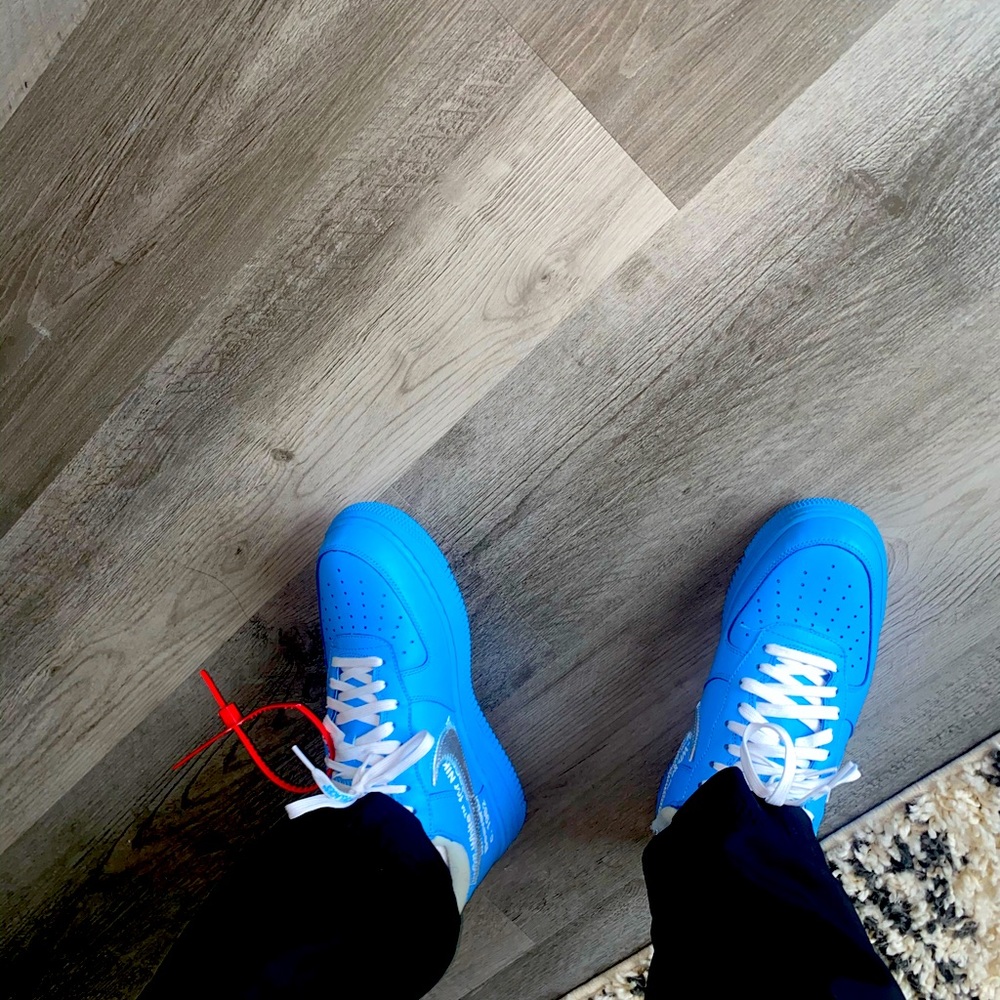 Off white Air Force 1s